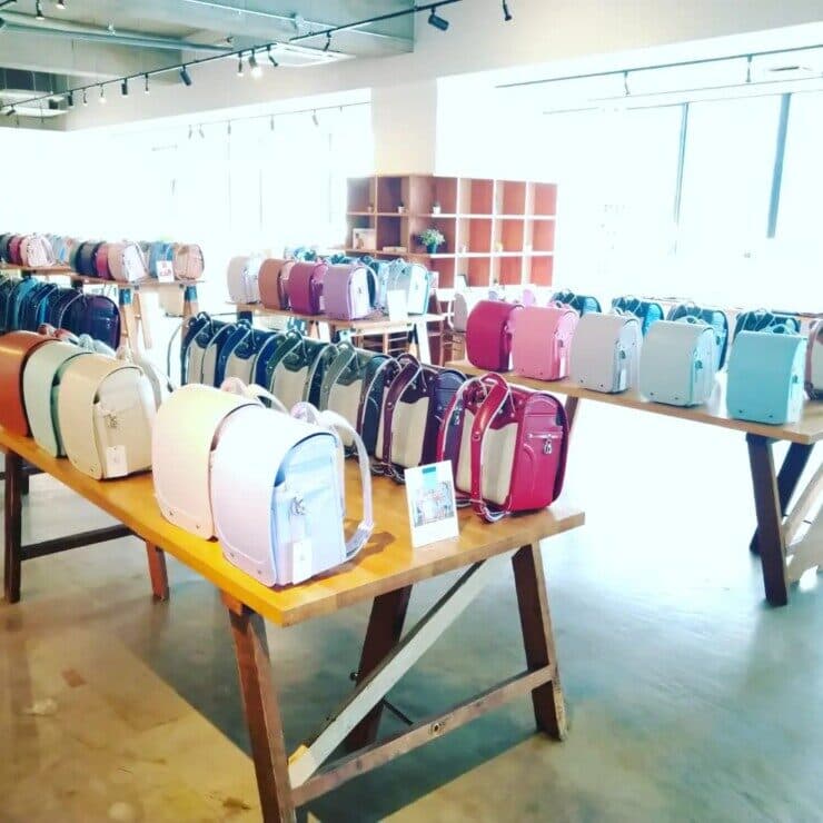 ランドセル展示会の写真